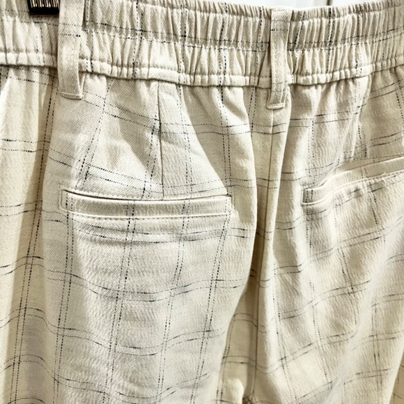 Madewell The Untailored Plaid Straight Leg Pants In Windowpane Size 8 - NEW - Picture 2 of 9